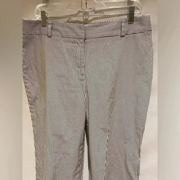 Talbots Signature Fit pinstripe capris, 12 - Picture 2 of 8